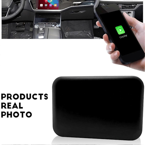 Carplay-boksi Langallisesta Langattomaan Multimediavideoadapterin Dongle Kaksoisyhteys Lähetys Langallisille CarPlay-autoille