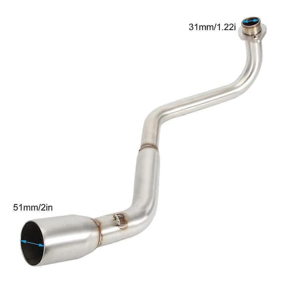Motorsykkel Modifikasjon Eksos Midtre Koblingsrør Passer for HONDA MSX125 2013-2019