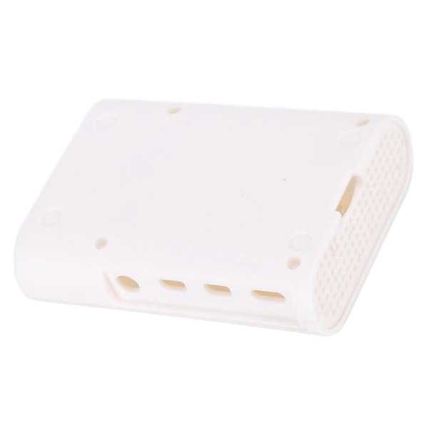 Kabinet ABS Varmeafledning Beskyttende Skal Køledele til Raspberry Pi 4 Model B Hvid
