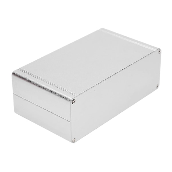 Aluminium Elektrisk Boks Vandtæt Samledåse Kabinet Split Type til DIY Sølv 62x178x100mm