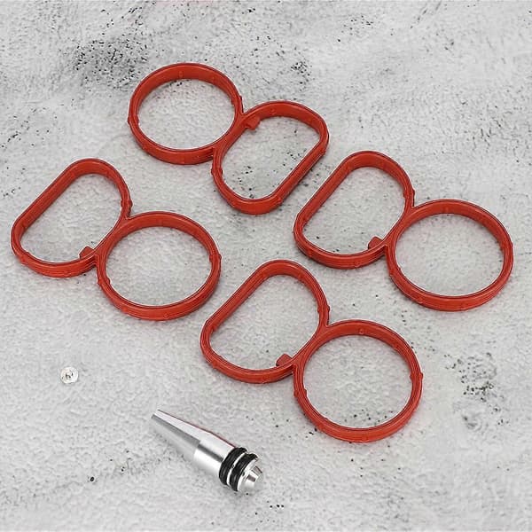 Indsugningsmanifold Swirl Flap Delete Blank Prop med Pakninger Passer til 1 Serie E81 E87 E88 N47 2.0 LTR Motor