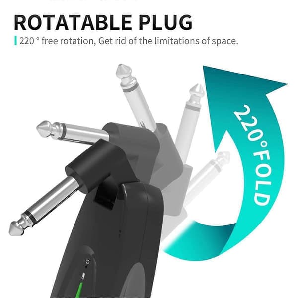 Trådlös Gitarr Mottagare Sändare UHF Gitarr Pickup U Segment 30 Kanaler Musikinstrument Trådlös Anslutning