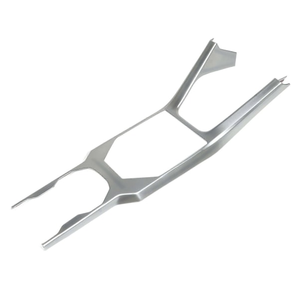 Girskiftramme Deksel Sølvfarget Koppholder Girpanel Trim Dekor Klistremerke Erstatning for Polaris RZR PRO XP 2021 og oppover