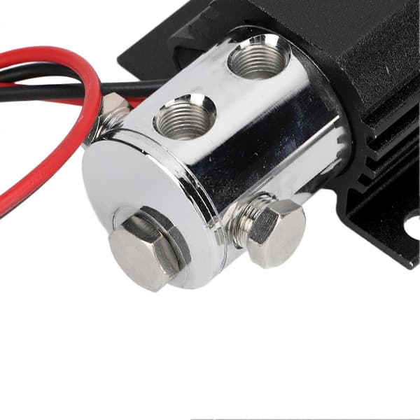 Universal Frambromslås Kit Elektrisk Rullkontroll Magnetventil Backhållare Set 12–24V DC Svart