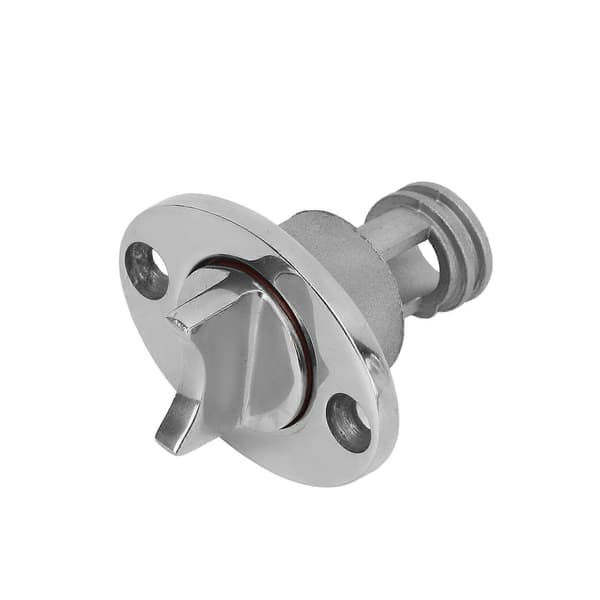 25mm 1in Afløbsprop Båd Drejningsrotation Korrosionsbestandighed Rustfrit Stål Bådprop til Bådtransom