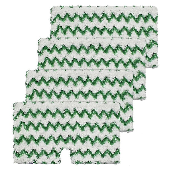 4 st Ångmopp Ersättningsdynor för S3500-serien S3501 S3601 S3501S S3601C Ångmopp Mikrofiber Skrubbmoppdynor