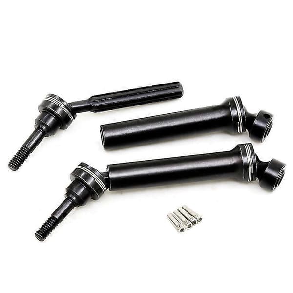2 stk. Hardt Stål Fremre Bakre Drivaksel 7151 for 1/16 Mini E- EREVO SUMMIT SLASH 4WD RC Bil