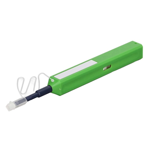 LC Fiber Optisk Rensepen 1 Klik Optisk Fiber End Cleaner Ikke-Statisk Resin 1.25mm Grøn