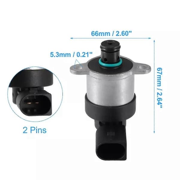 Drivstofftrykkregulator Kontrollventil for 320D 330D 330XD E46 E90 0928400498 13517787186 Drivstoffpumpe