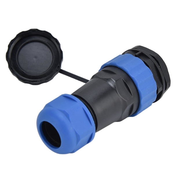 Vanntett Kobling Bakmutter IP68 Luftfart Strømkontakt 380V 10A for Kabel SP289 Pin