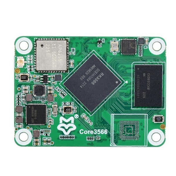 Core3566 Modul, Rockchip RK3566 Quad-Core Processor, Kompatibel med CM4, 2GB+ 32GB Emmc med Wifi