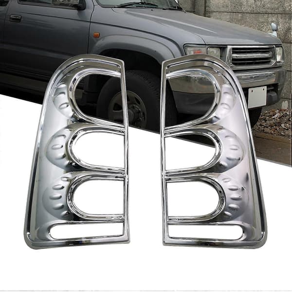 Krom Bakre Baklys Tåkelys Bakbremselys Deksel Trim for SR5 MK6 2005-2011