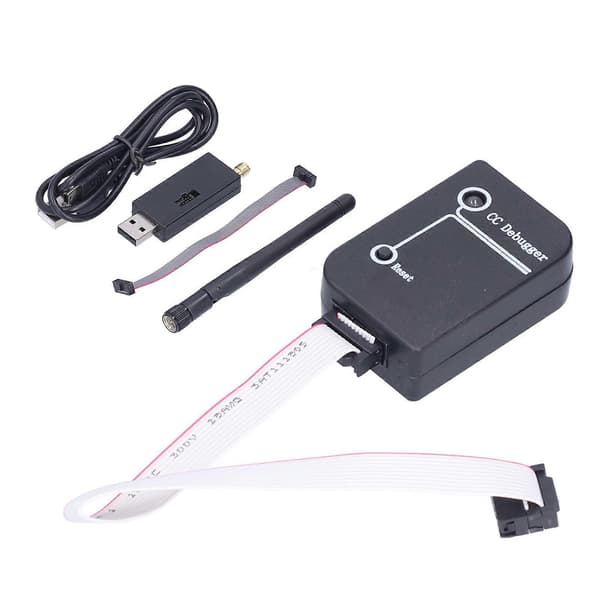 CC Debugger RF System Programmer 2.405?2.485GHz Modul Tilbehør med Antenne USB Kabel CC2540