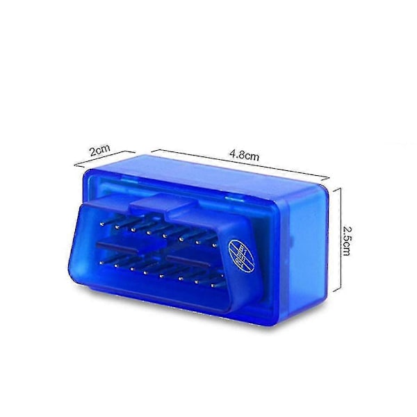 För Peugeot 206 207 307 2008 208 308 5008 Obd2 Scanner Elm327 Bluetooth V2.1 Elm327 Bilscanner Diagnostisk Testare White