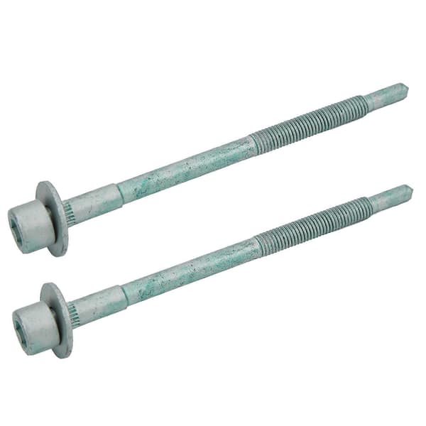 2 stk. Bil Frontfanger Festeskrue Slitesterk Bolt Passer for A6 C5 M8 Gjenge