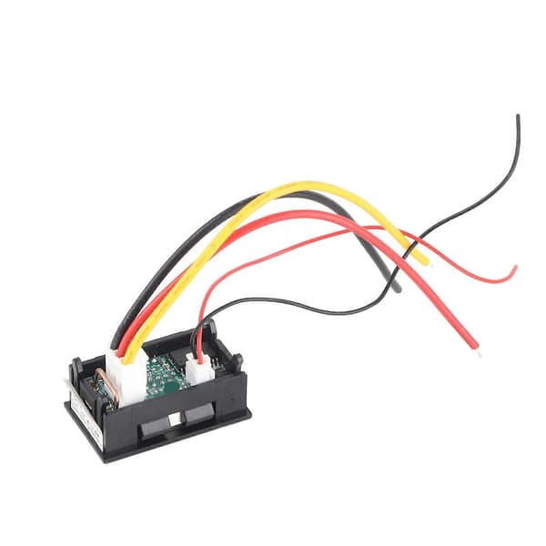 DC 0?300V Dobbel Display Volt Ampere Meter Digital Spenning Strøm Amperemeter Måler Omvendt Polaritetsbeskyttelse
