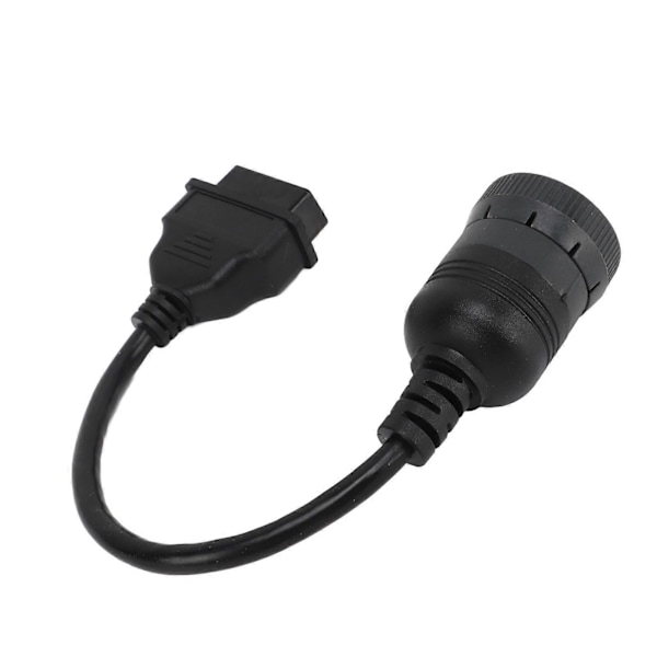 Lastbilsdiagnos Gränssnittsadapter 16-Pin OBD2 9-Pin Adapterkabel Fordonsdiagnostikverktyg