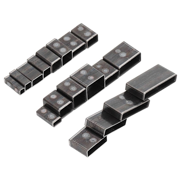 18 st Läderskärande Stansform Legeringsskärare Formverktyg Set Kit för Hantverk DIY