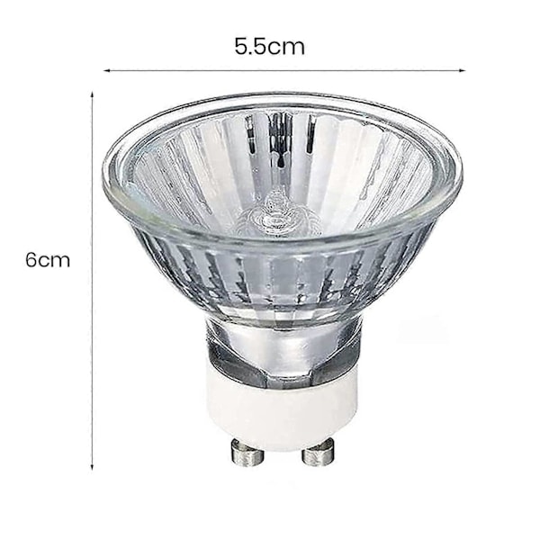 LED Lampa Dimbar 400 Lumen 40-Graders Ljusvinkel Flimmerfri GU10 Bas LED Halogenlampa Infälld Spårbelysning Hemtillbehör