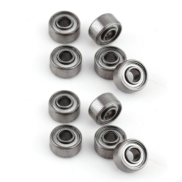10 stk. 693ZZ Miniatyrkulelager 3*8*4mm Små Dobbelt Skjermede Lager