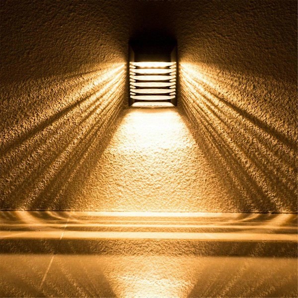 3 STK. Solcelle Udendørs Lamper Sikkerheds Flood Light IP54 Udendørs Solcellelamper Fra Skumring Til Daggry, Væg Solcellelamper