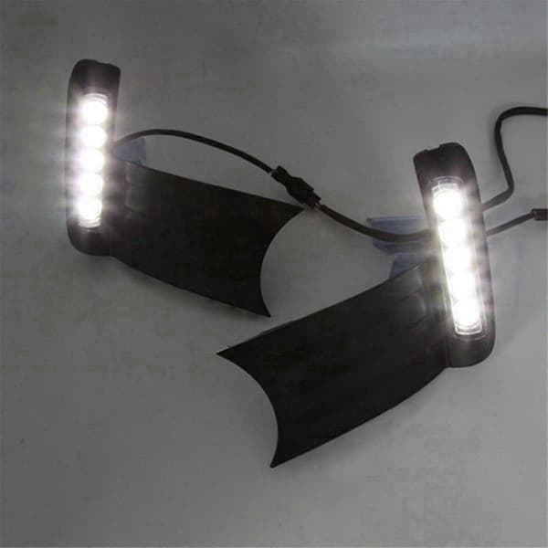 1 Par DRL LED Kjørelys Dagtid Kjøre Tåkelys for Fit/Jazz 2011 2012 2013