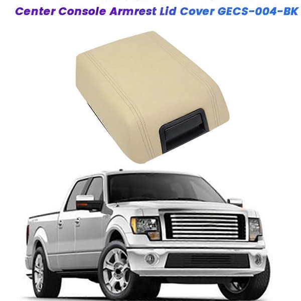 Bil Centerkonsol Armlæns Låg Cover GECS-004- til Mark 2004-2008 Armlæns Låseboks Pad B