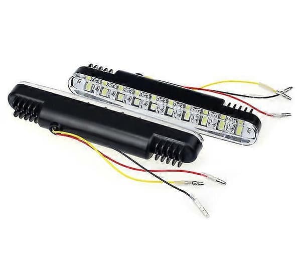 2x 30 LED Bil Dagslys Kjørelys DRL Med Blinklys 241097