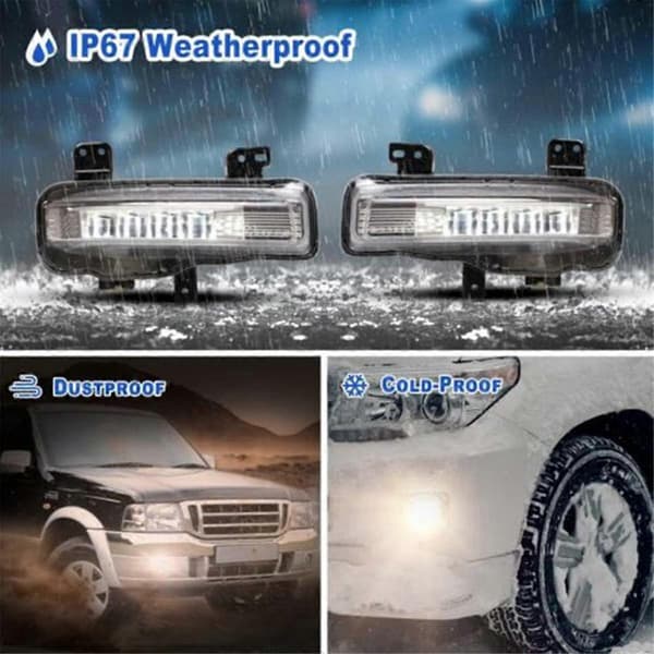 For Explorer 2020-2024 Venstre LED Tåkelys Frontfangerlamper LED Kjørelys LB5B-15A255-AC