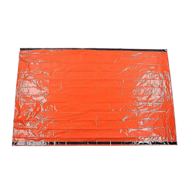 Tält Nödöverlevnadsskydd Enkellager Varmt Aluminiumtält Med Armband För Jordbävningshjälp Orange