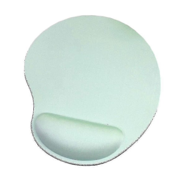 Musematte med gel-håndleddsstøtte, musematte med sklisikker PU-base A Green