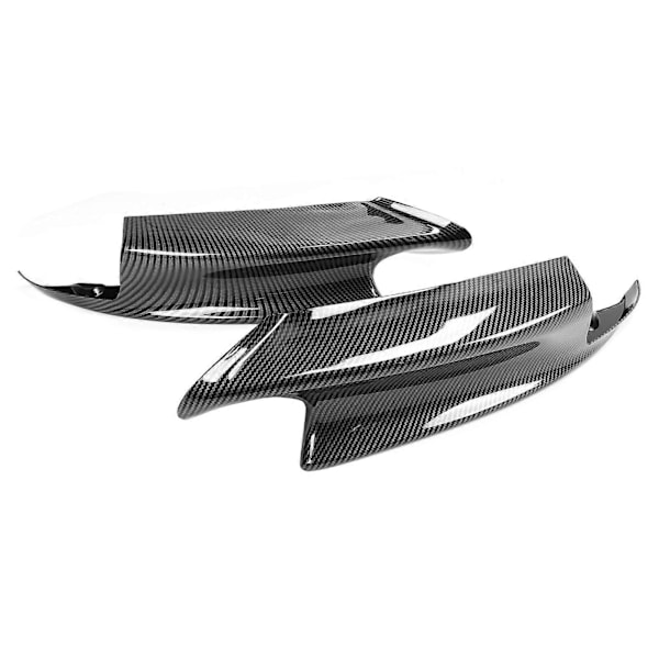 Par Främre Stötfångarspoiler Läpp Deflektor Splitter Passar E90 E92 E93 M3 2007?2012 Kolfiberstil