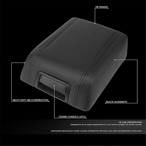 Midtkonsoll Armlene Lokk Deksel GECS-004- for Mark 2004-2008 Armlene Låseboks Pad B