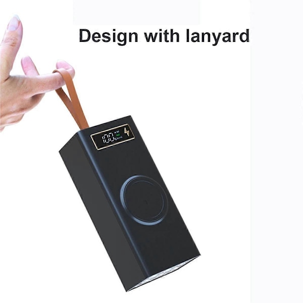 Bärbar DIY Mobil Power Box Extern 21x18650 5V Lödfri Batteriladdningsförvaringslåda Fodral USB Typ C B