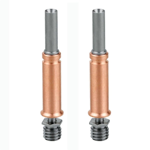 2 stk. Bimetal Heatbreak Opgradering Hals til 3 Halser til 3 Hotend 3D Printer Tilbehør