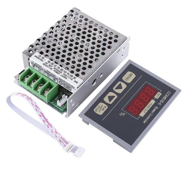 12-80V DC 30A PWM Motorhastighetskontroller Guvernør Med Digitalt Displaypanel