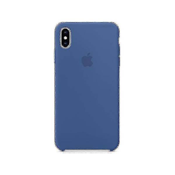 Smalt Silikon TPU-fodral för iPhone Xs Max Blue