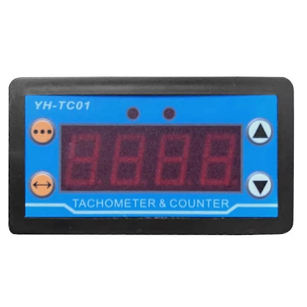 -TC01 Digital Tachometer Høj-Nøjagtighed LED Digital Motor Hastighedsmåler med Hall Sensor Motor Hastighedsdetektor