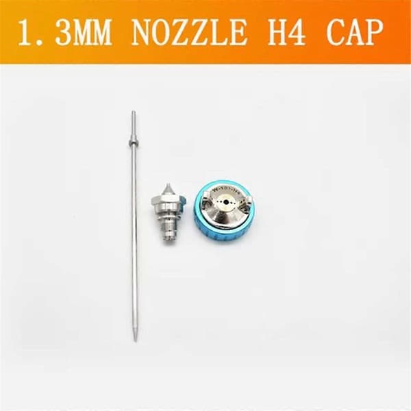 W-101 - Munstycksset Munstycks Nål och Munstycks Lock W101 HVLP - Matningsfärg Munstycke Luft - Delar 1.3mm