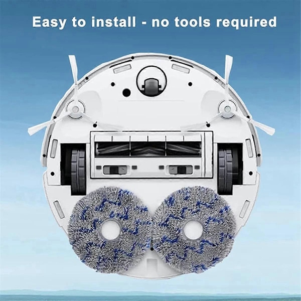 T10 TURBO /Deebot X1 /OMNI / X1 TURBO T20 Omni -imurin moppiliinat, pestävät moppityynyt, varaosat ja tarvikkeet