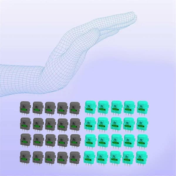 40 stk. Hall Joystick Potentiometer Sensor Modul Kit til Konsol Joystick Universal Akse Modstand Mikro-Kontakt