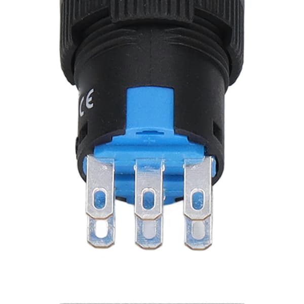25 stk. trykknapkontakt til industriel udstyrskontrol med lysskive AC0~240V