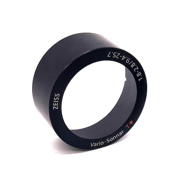 Udskiftnings Front Barrel Circle Lens Ring ZV1 Kamera - Præcisionspasform Kamera Tilbehør Sort