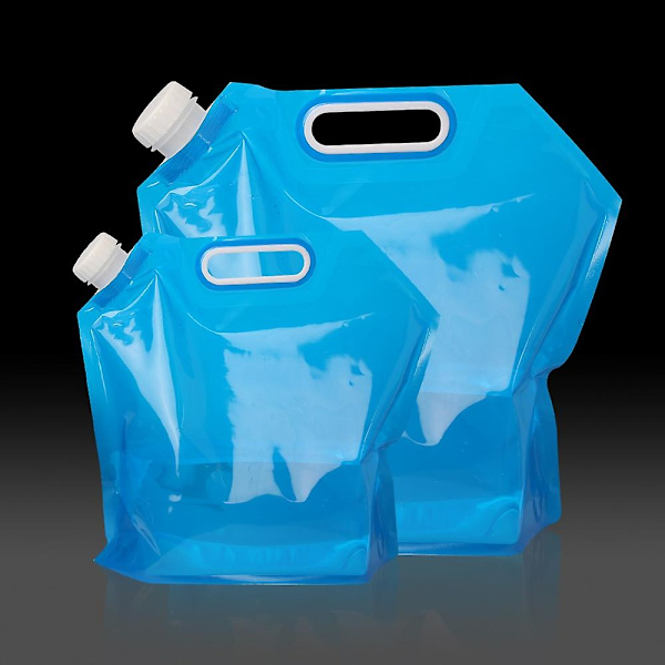 5l/10l Utomhus Camping Vattenpåse Vikbar Vattenbehållare Vattendunk Bärbar Hopfällbar Rese Vattenhink Picknick Grill Vattentank 10L