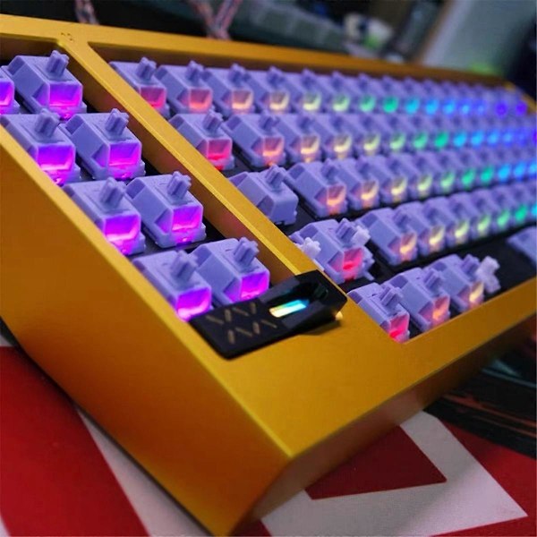 V2U Tastaturaksel for Mekanisk Tastaturtilbehør Lineær Taktil Bryter for Mekanisk Tastatur