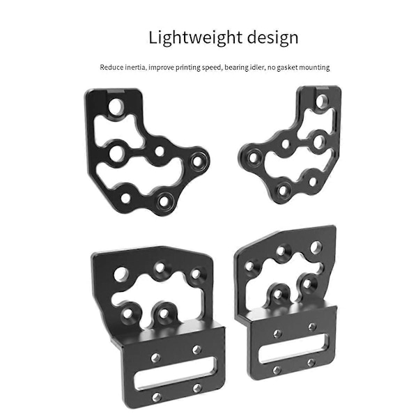 XY Beam Uppgraderingskit för Voron 2.4 R2 XY-led Aluminium CNC Ultralätt Kvantitativ XY Strukturdelar