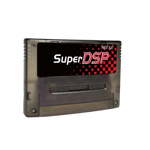 Super DSP Edition Plus 3000 in 1 3.0/3.1 Pelikortti SNES Japani/Eurooppa 16Bit Konsolille Läpinäkyvä Musta