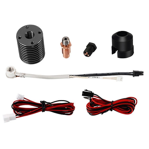 24V 60W V6 Hotend til Voron 0.1/0.2/2.4 3D Printer Bimetal Hals Keramisk Varmelegeme Printhoved til Prusa/I3