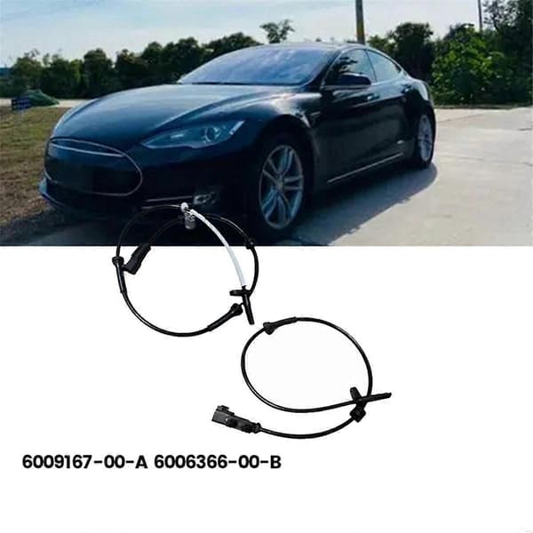 1 Sæt Forreste Bageste Hjulhastighedssensor 6009167-00-A 6006366-00-B til Model S 2012-2016 ABS Sensor 600916700A 600636600