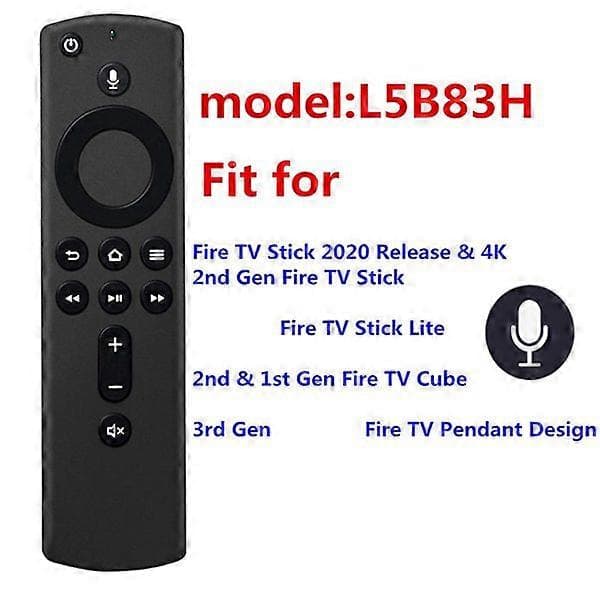 2 STK L5B83H Fjernkontroll for 4K Boks 2. Gen 3.